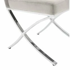 Discount 😍 Walsh Tufted Side Chair - Safavieh Light Brown/chrome ✨ -Living Room Chairs Sales unnamed file 8624