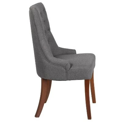 Top 10 ๐งจ Flash Furniture HERCULES Paddington Series Gray Fabric Tufted Chair โจ 4 Top 10 ๐งจ Flash Furniture HERCULES Paddington Series Gray Fabric Tufted Chair โจ - Image 2