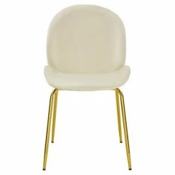 Brand new ✨ Costway Set of 2 Velvet Accent Chairs Dining Side Chairs w/Gold Metal Legs Pink/Beige/Green/Grey 💯 -Living Room Chairs Sales unnamed file 8647