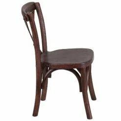 Best Pirce 🌟 Flash Furniture HERCULES Series Stackable Kids Mahogany Wood Cross Back Chair 🤩 -Living Room Chairs Sales unnamed file 8679