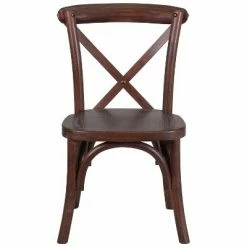 Best Pirce 🌟 Flash Furniture HERCULES Series Stackable Kids Mahogany Wood Cross Back Chair 🤩 -Living Room Chairs Sales unnamed file 8680