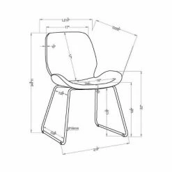 Buy 👍 Quincy Contemporary Leatherette Accent Chair - Mibasics Galaxy Black 💯 -Living Room Chairs Sales unnamed file 8692
