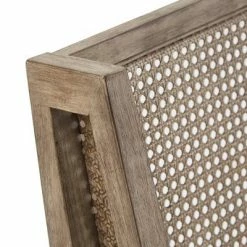 Best deal 👏 Set of 2 Boise Antique Gray Oak Cane Accent Chairs Gray - Inspire Q 🎁 -Living Room Chairs Sales unnamed file 8745