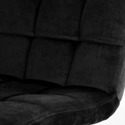 Deals ⭐ Elama 2 Piece Velvet Tufted Chairs in Black with Black Metal Legs 🌟 -Living Room Chairs Sales unnamed file 8769