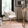 New ⭐ Lorina Arm Chair Cream - Safavieh ⌛ -Living Room Chairs Sales unnamed file 880