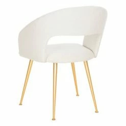 New ⭐ Lorina Arm Chair Cream - Safavieh ⌛ -Living Room Chairs Sales unnamed file 884