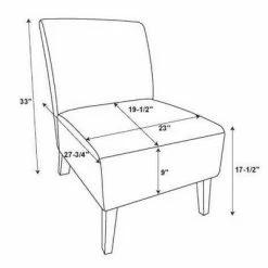 Cheap 🔔 Julie Curved Back Slipper Chair Red - Linon 🤩 -Living Room Chairs Sales unnamed file 8894