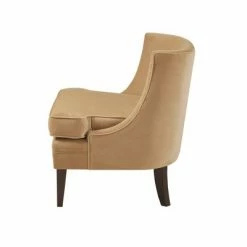 Outlet ⭐ Halleck Accent Chair Gold - Martha Stewart ✔️ -Living Room Chairs Sales unnamed file 8973
