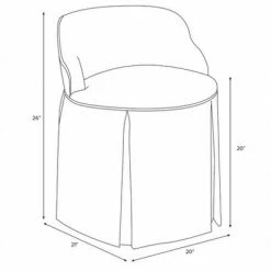 Brand new ๐ Vanity Chair - Simply Shabby Chic® Velvet Light Gray ๐ 15 Brand new ๐ Vanity Chair - Simply Shabby Chic® Velvet Light Gray ๐ -Living Room Chairs Sales unnamed file 9