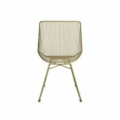 Outlet 🔥 Ellis Modern Metal Accent Chair - Cosmoliving By Cosmopolitan Gold Metal 👍 -Living Room Chairs Sales unnamed file 9009