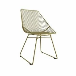 Outlet 🔥 Ellis Modern Metal Accent Chair - Cosmoliving By Cosmopolitan Gold Metal 👍 -Living Room Chairs Sales unnamed file 9016