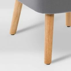 Deals 🧨 Lynwood Velvet Armless Accent Chair Gray - CorLiving 😍 -Living Room Chairs Sales unnamed file 9115