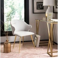 Best deal 💯 Edmond Arm Chair Light Gray - Safavieh 😍