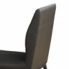 Wholesale 🎁 Chair with Faux Leather and Sleek Metal Legs Gray - Benzara 🥰 -Living Room Chairs Sales unnamed file 9170