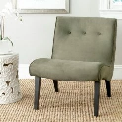 Promo 🤩 Sarabeth Chair Forest Green - Safavieh 🤩