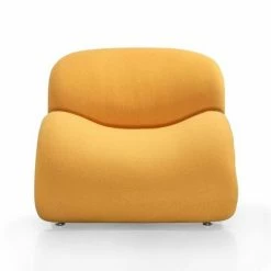 New 😍 Set of 2 Rosebud Wool Blend Accent Chairs Yellow - Manhattan Comfort 🤩 -Living Room Chairs Sales unnamed file 9289