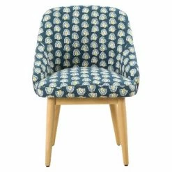 New 🥰 Riley Accent Chair Floral Teal - HomePop 💯