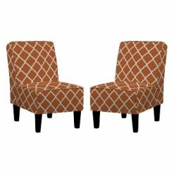 Cheapest 👍 Branson Chair Set - Handy Living Orange 🎁 -Living Room Chairs Sales unnamed file 9344