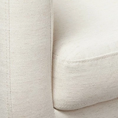 Wholesale 🧨 Threshold Designed W/Studio McGee Vernon Upholstered Barrel Accent Chair - Threshold™ designed with Studio McGee Light Brown Velvet 🛒 6 Wholesale 🧨 Threshold Designed W/Studio McGee Vernon Upholstered Barrel Accent Chair - Threshold™ designed with Studio McGee Light Brown Velvet 🛒 - Image 4