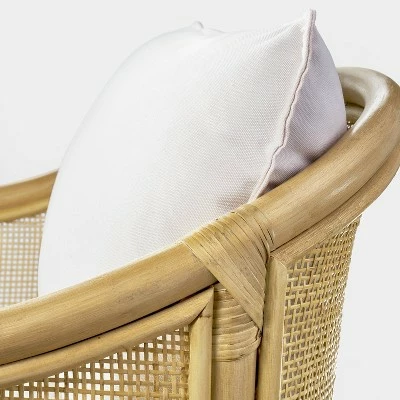 Deals 🥰 Threshold Designed W/Studio McGee Rialto Woven Barrel Back Chair with Cushion - Threshold™ designed with Studio McGee 🎁 5 Deals 🥰 Threshold Designed W/Studio McGee Rialto Woven Barrel Back Chair with Cushion - Threshold™ designed with Studio McGee 🎁 - Image 3