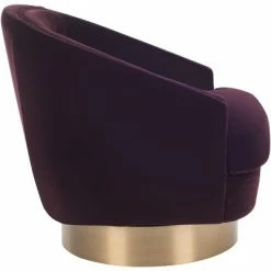 Best deal ✨ Arvilla Swivel Club Chair - Giotto Cabernet - Safavieh 🤩 -Living Room Chairs Sales unnamed file 9471