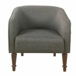 Cheap β€οΈ Traditional Barrel Chair - HomePop Gray π 11 Cheap β€οΈ Traditional Barrel Chair - HomePop Gray π -Living Room Chairs Sales unnamed file 9480