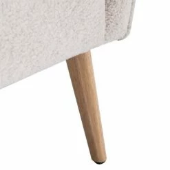 New 😉 Faux Shearling Barrel Accent Chair Cream Faux Shearling - WOVENBYRD 👏 -Living Room Chairs Sales unnamed file 9494