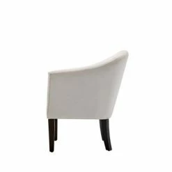 Wholesale 💯 Classic Barrel Fabric Accent Chair - WOVENBYRD Dark Blue 🛒 -Living Room Chairs Sales unnamed file 9523