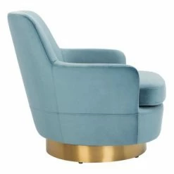 Discount 😍 Pyrite Velvet Swivel Chair - Safavieh Light Blue 🌟 -Living Room Chairs Sales unnamed file 9529
