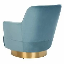Discount 😍 Pyrite Velvet Swivel Chair - Safavieh Light Blue 🌟 -Living Room Chairs Sales unnamed file 9531