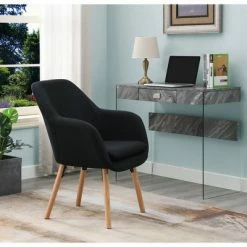 Flash Sale ✨ Take a Seat Charlotte Accent Chair Linen - Breighton Home Blue 🔥