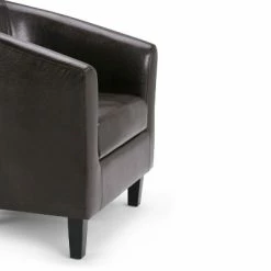 Best deal 🎁 30" Parker Tub Chair - Wyndenhall Black 🌟 -Living Room Chairs Sales unnamed file 9550