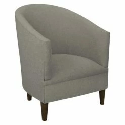 Outlet 🔔 Custom Upholstered Tub Chair - Skyline Furniture Linen Talc 🎁 8 Outlet 🔔 Custom Upholstered Tub Chair - Skyline Furniture Linen Talc 🎁 -Living Room Chairs Sales unnamed file 9557