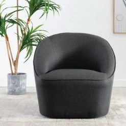 Brand new 😉 eLuxury Barrel Swivel Chair ✔️