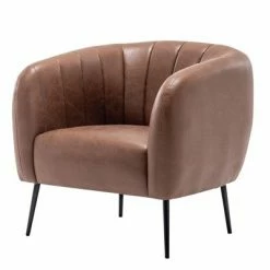 Flash Sale 😉 eLuxury Modern Channel Accent Chair 🤩 -Living Room Chairs Sales unnamed file 9641