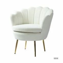 Outlet ❤️ Yves Barrel Chair with Golden Metal Legs | Karat Home ✔️ 32 Outlet ❤️ Yves Barrel Chair with Golden Metal Legs | Karat Home ✔️ -Living Room Chairs Sales unnamed file 9655