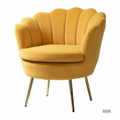 Outlet ❤️ Yves Barrel Chair with Golden Metal Legs | Karat Home ✔️ 37 Outlet ❤️ Yves Barrel Chair with Golden Metal Legs | Karat Home ✔️ -Living Room Chairs Sales unnamed file 9660