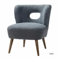 Promo 🔥 Inès Upholstery Fluffy Fabric Barrel Chair | Karat Home 🔥 31 Promo 🔥 Inès Upholstery Fluffy Fabric Barrel Chair | Karat Home 🔥 -Living Room Chairs Sales unnamed file 9686