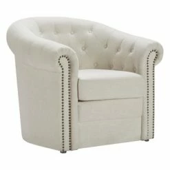 New 💯 Westport Accent Barrel Chair - Finch Blue ❤️ -Living Room Chairs Sales unnamed file 9695