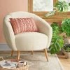 Cheap 🎁 Odilia Rounded Sherpa Accent Chair Cream - Opalhouse™ 🔥 -Living Room Chairs Sales unnamed file 9704