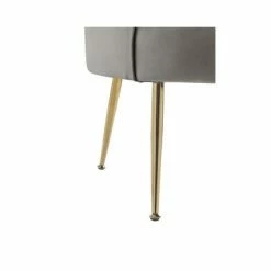 Buy ๐ Simple Relax Velvet Scalloped Back Barrel Accent Chair with Metal Legs in Gray ๐ 7 Buy ๐ Simple Relax Velvet Scalloped Back Barrel Accent Chair with Metal Legs in Gray ๐ -Living Room Chairs Sales unnamed file 9728