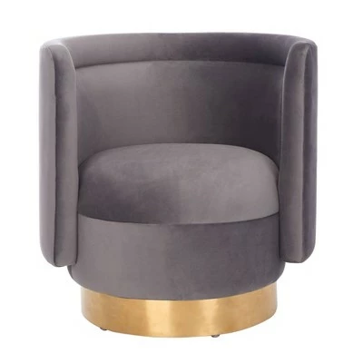 Cheapest ⌛ Brynlee Swivel Accent Chair - Safavieh Slate Gray/gold ❤️ 10 Cheapest ⌛ Brynlee Swivel Accent Chair - Safavieh Slate Gray/gold ❤️ - Image 8