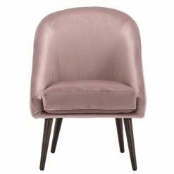 Hot Sale 🥰 Modern Barrel Accent Chair - WOVENBYRD Gray Velvet ⌛ -Living Room Chairs Sales unnamed file 9772