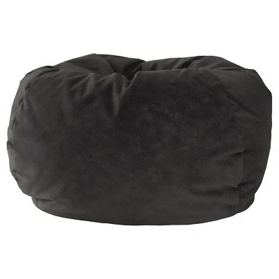 Hot Sale ✨ Gold Medal Bean Bags Micro-Fiber Suede Bean Bag Chair - Gold Medal Black ✨ 3 Hot Sale ✨ Gold Medal Bean Bags Micro-Fiber Suede Bean Bag Chair - Gold Medal Black ✨