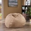 Best Sale 🔥 4.5" Rothrock Bean Bag - Christopher Knight Home Charcoal 🌟