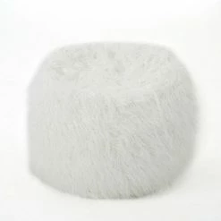 Coupon ⭐ Lachlan Furry Bean Bag - Christopher Knight Home White ⌛ 18 Coupon ⭐ Lachlan Furry Bean Bag - Christopher Knight Home White ⌛ -Living Room Chairs Sales unnamed file 9853