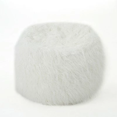 Coupon ⭐ Lachlan Furry Bean Bag - Christopher Knight Home White ⌛ 9 Coupon ⭐ Lachlan Furry Bean Bag - Christopher Knight Home White ⌛ - Image 7