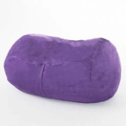 Brand new 👍 4' Skylar Bean Bag Chair Faux Leather - Christopher Knight Home Violet 🔔 -Living Room Chairs Sales unnamed file 9885