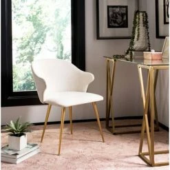 Outlet ๐คฉ Edmond Arm Chair Cream - Safavieh โญ