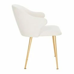 Outlet 🤩 Edmond Arm Chair Cream - Safavieh ⭐ -Living Room Chairs Sales unnamed file 992